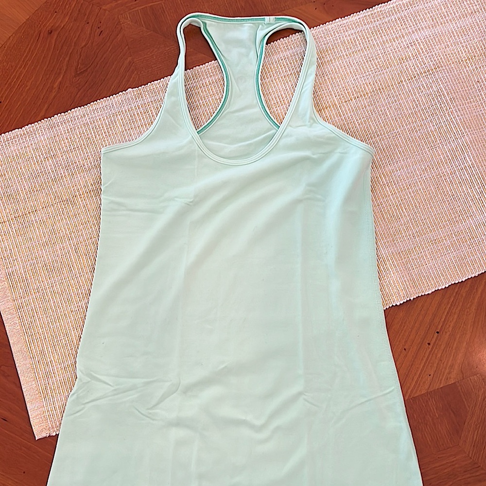 Lululemon Racerback Tank Top mint green